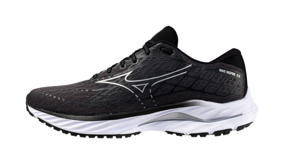 Pánská běžecká obuv Mizuno  Wave Inspire 20 Ebony/White/Black  UK 14 - main (1)
