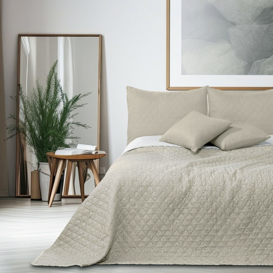 DecoKing Přehoz na postel Alhambra béžová, 220 x 240 cm, 220 x 240 cm - main (1)