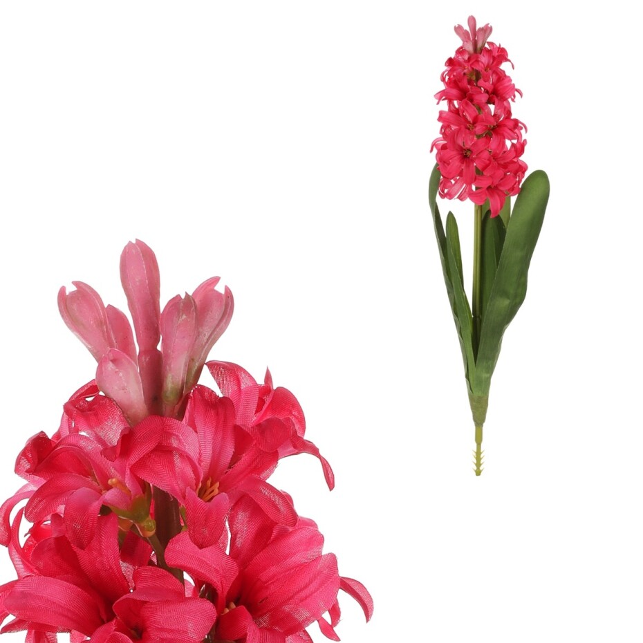 Umělý hyacint růžová, 44 cm - main (0)