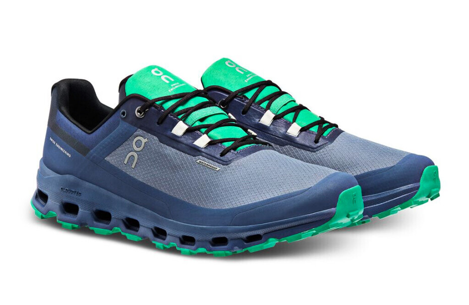 Pánská běžecká obuv On  Cloudvista Waterproof Metal/Denim  EUR 44 - main (2)