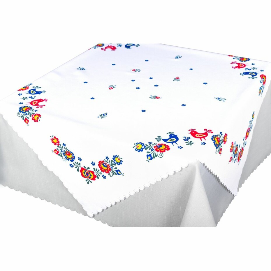 FORBYT Ubrus Folklor červená, 75 x 75 cm - main (0)