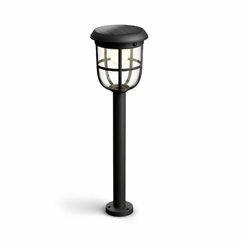 Philips Radii UltraEfficient solární venkovní sloupkové LED svítidlo 1,3W 3000K 60cm, černá - main (0)