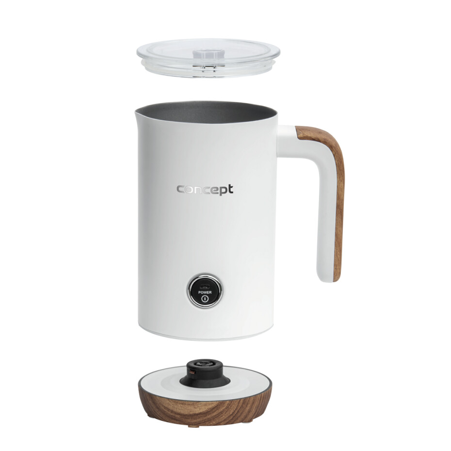 Concept NM4100 napěňovač mléka nerezový NORDIC, bílá - main (4)