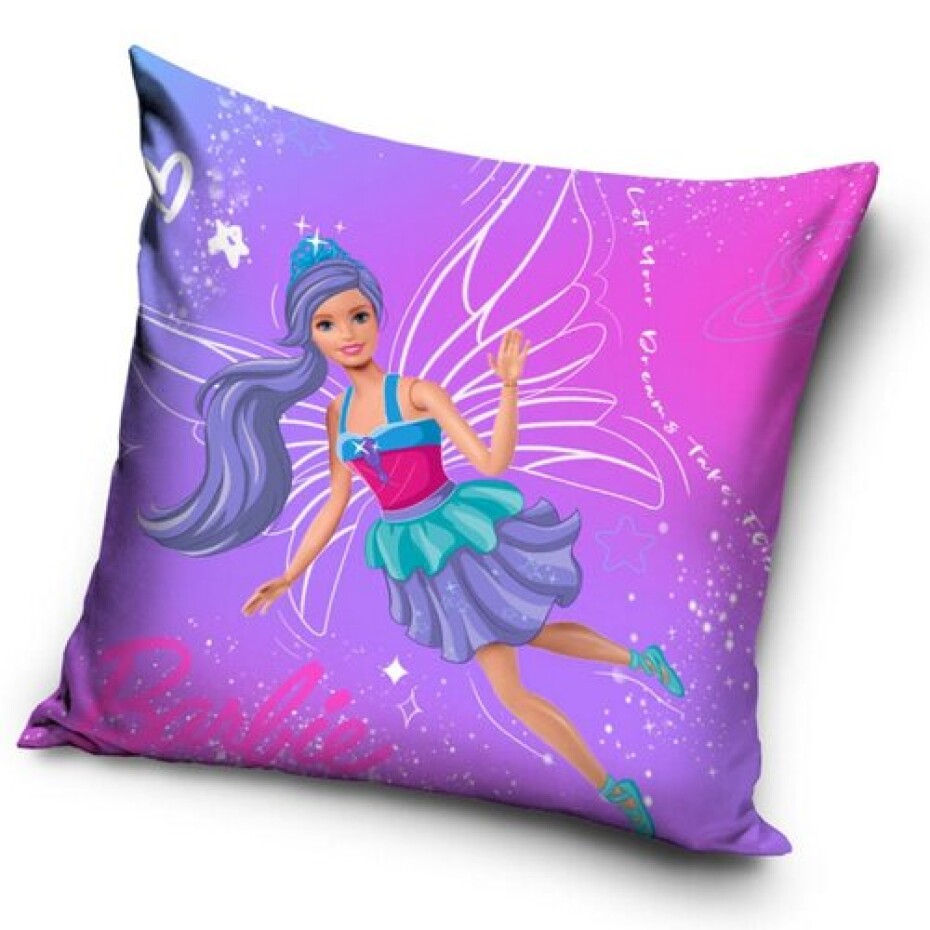 Carbotex Povlak na polštářek Barbie Kouzelná Víla, 40 x 40 cm - main (0)