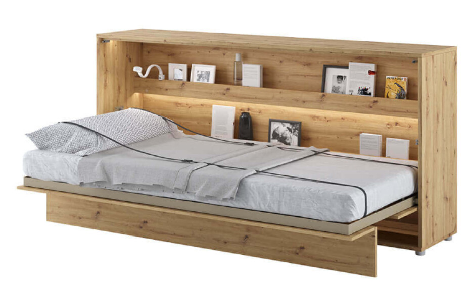 Dig-net nábytek Sklápěcí postel Lenart BED CONCEPT BC-06 | 90 x 200 cm Barva: Šedá - main (20)