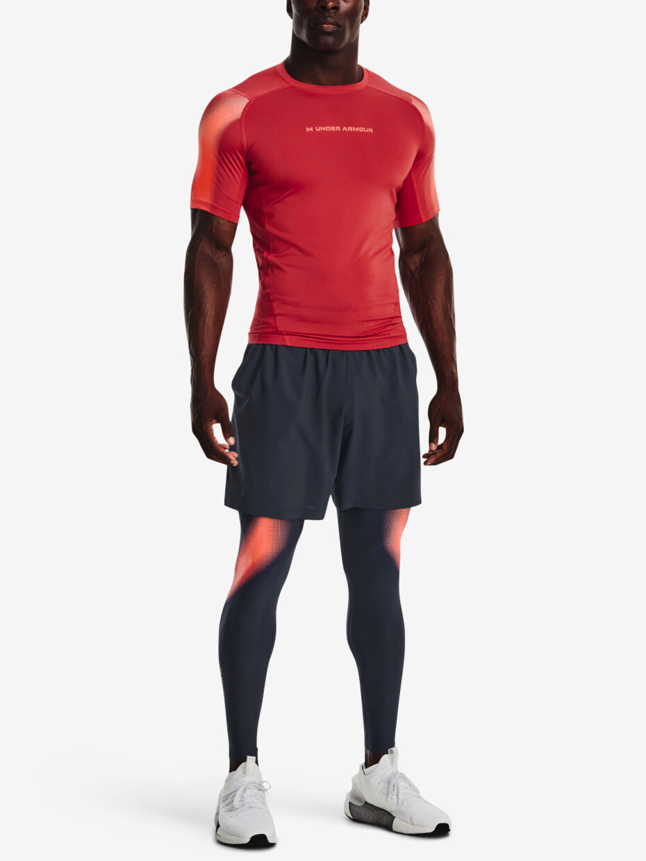 Pánské tričko Under Armour HeatGear Novelty SS-RED M - main (4)