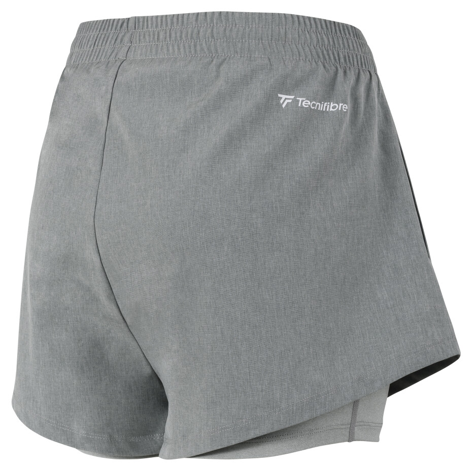 Dámské šortky Tecnifibre  Club Shorts Silver XS - main (1)