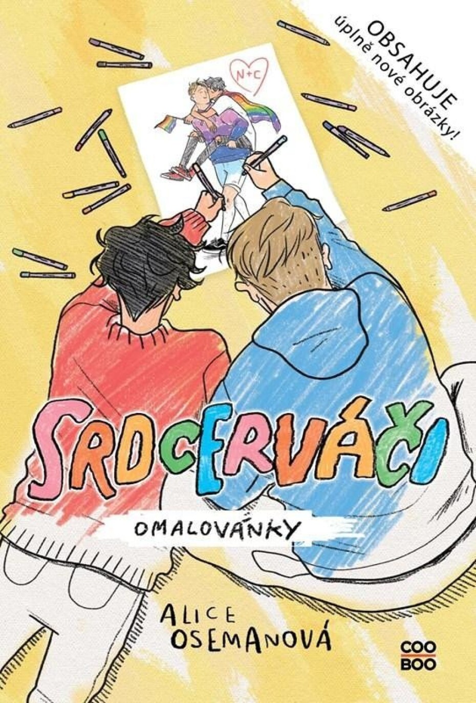 Srdcerváči: Omalovánky, 1.  vydání - Alice Oseman - main (0)