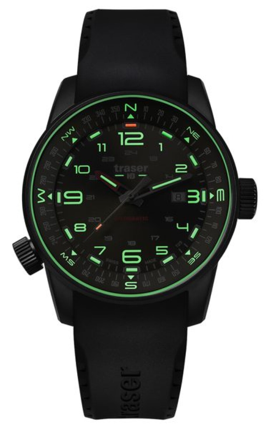 Traser P68 Pathfinder Automatic Green Pryž - main (2)
