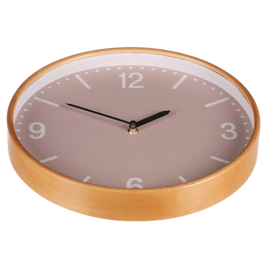 Nástěnné hodiny Simplex béžová, pr. 32 cm, MDF - main (1)