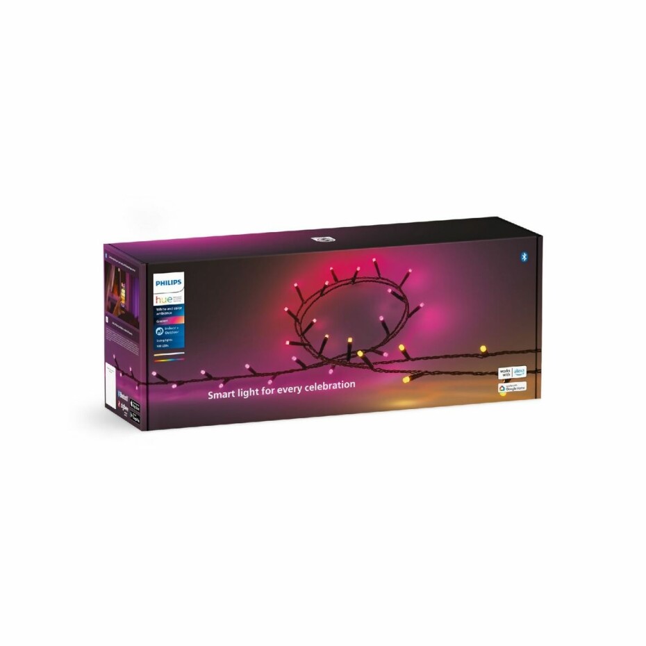 Philips Hue 8720169246867 světelný LED Waca řetěz Festavia, 2x 14 W 2000-6500K RGB IP54, 40 m - main (6)