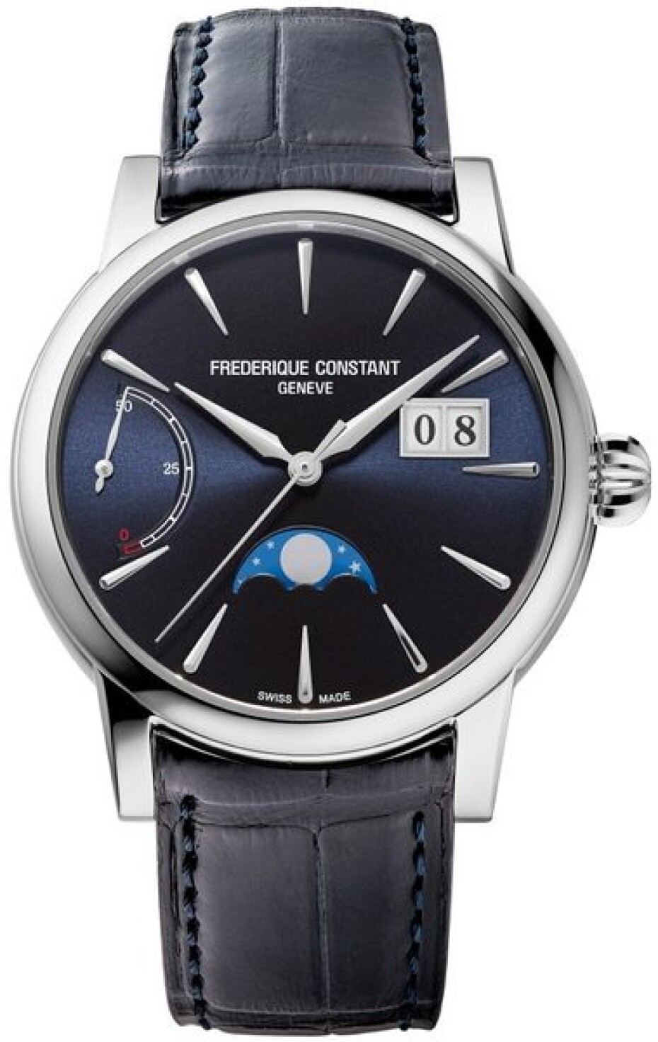 Frederique Constant Manufacture Classic Moonphase Power Reserve Big Date Automatic FC-735N3H6 - main (0)