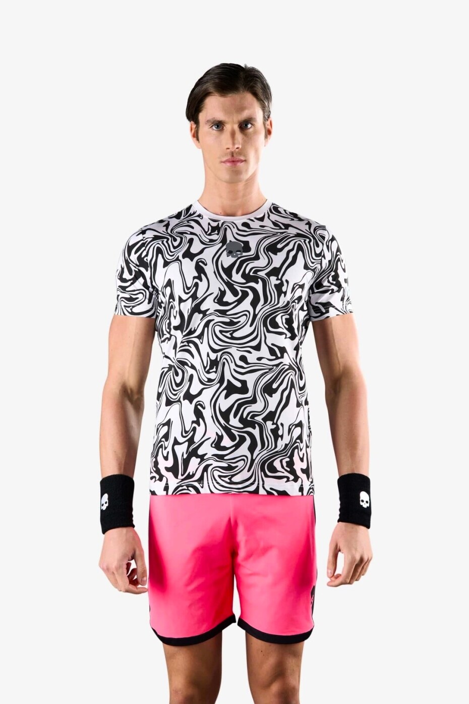Pánské tričko Hydrogen  Chrome Tech Tee White L - main (0)