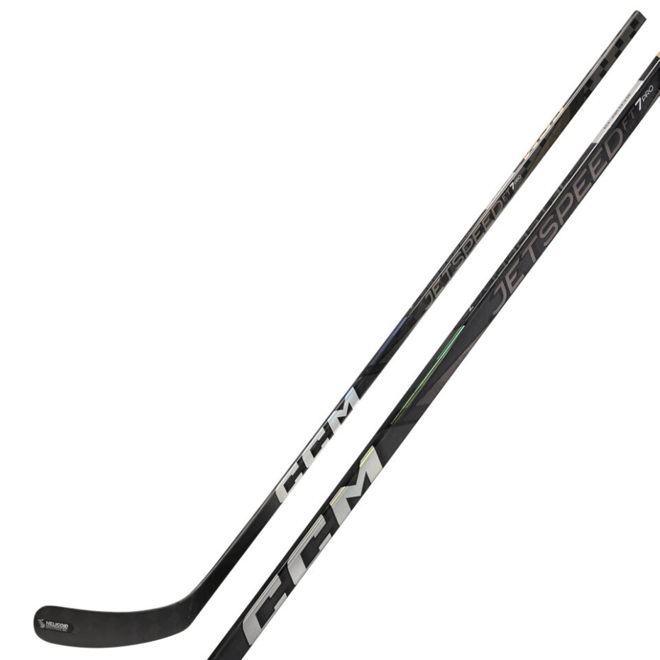 Kompozitová hokejka CCM JetSpeed FT7 PRO Chrome Junior 29 pravá ruka dole, flex 50 - main (1)