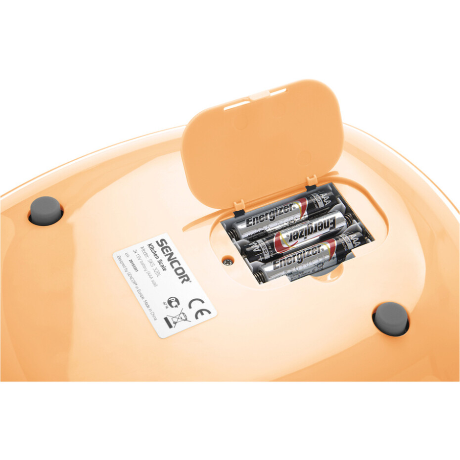 Sencor SKS 33OR kuchyňská váha, oranžová - main (4)