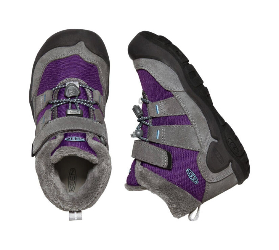 Dětská outdoorová obuv Keen Knotch Chukka Steel Grey/Charisma  US 4 - main (2)
