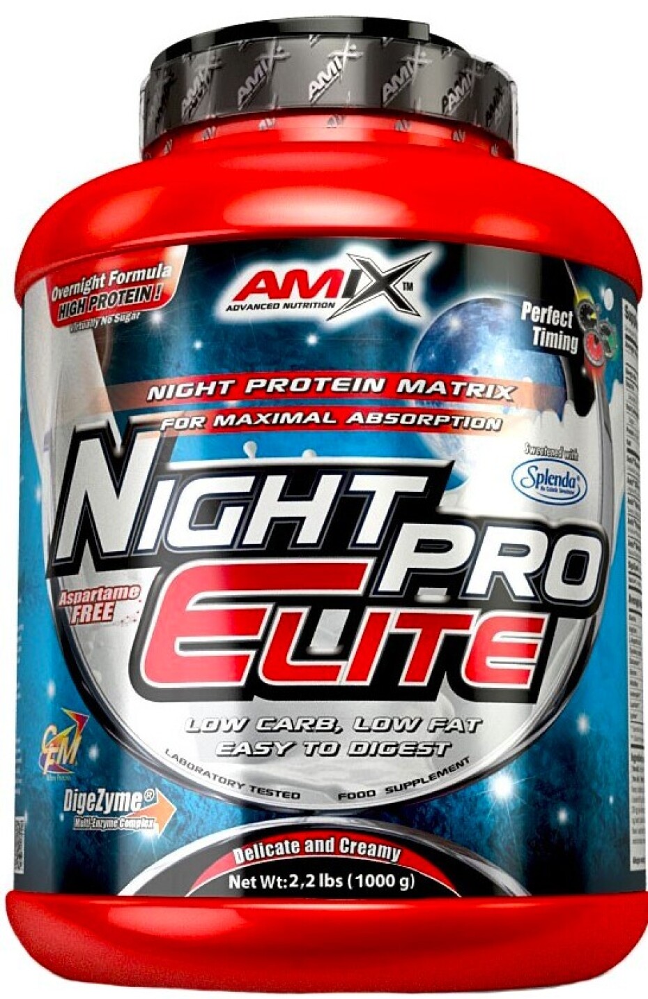 Amix Nutrition NightPro Elite 1000 g jahoda - main (0)