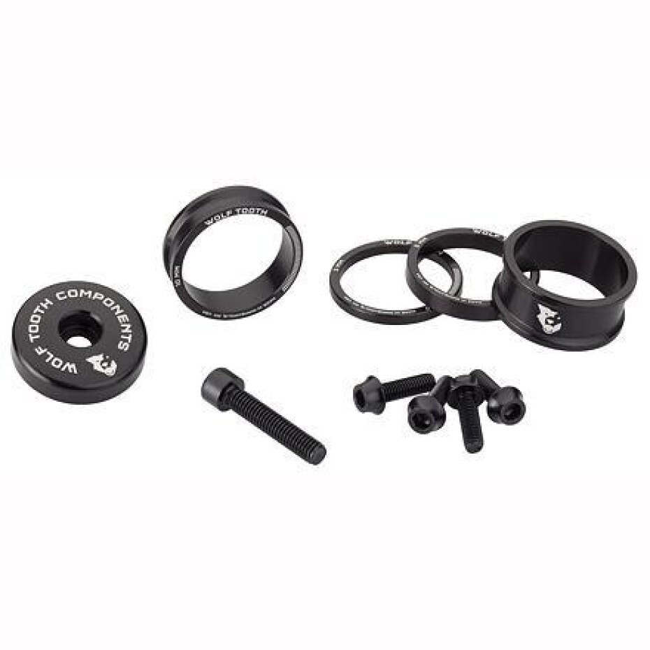 Wolf Tooth Sada Anodized Color Kit Černá - main (0)