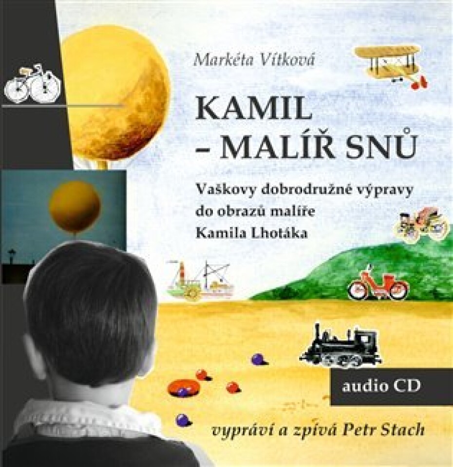 Kamil - malíř snů - CDmp3 (Čte Petr Stach) - Markéta Vítková - main (0)