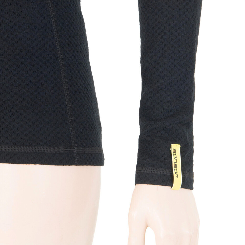 Sensor Double Face merino wool triko dl.ruk. černá - main (5)