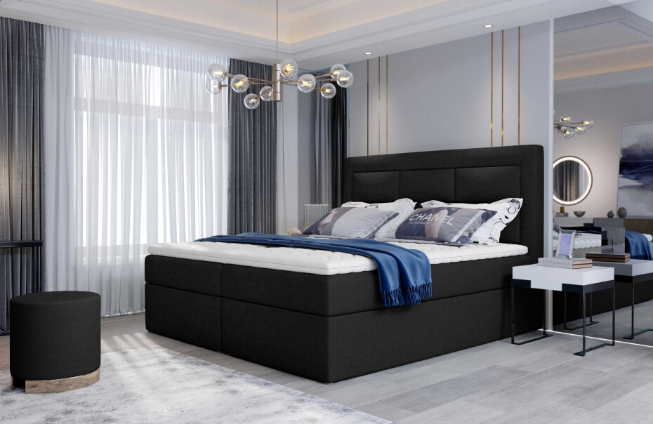 Artelta Manželská postel VIVRE Boxspring | 180 x 200 cm Barva VIVRE: Soft 17 - main (20)