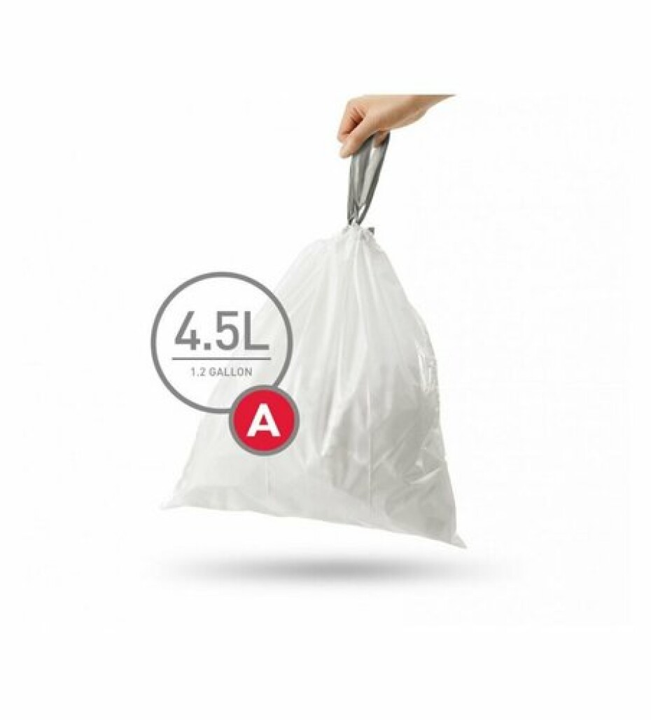 Sáčky do odpadkového koše 4,5 L, Simplehuman typ A, zatahovací, 3 x 30 ks ( 90 sáčků ) - main (1)