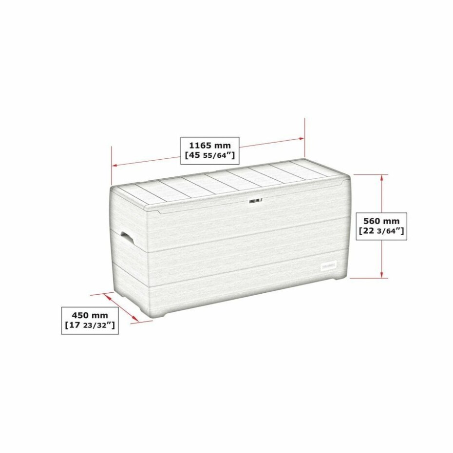 DURAMAX Durabox 270 l 117 x 45 x 56 cm antracit 86600 - main (8)
