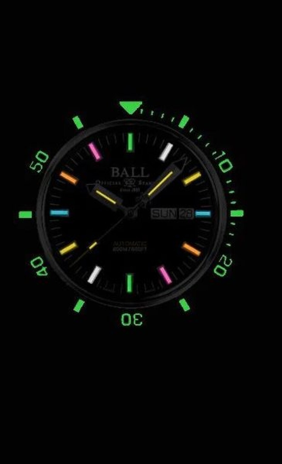 Ball Engineer II Skindiver Heritage Rainbow Manufacture Chronometer Limited Edition DD3208B-S2C-BKR - main (1)