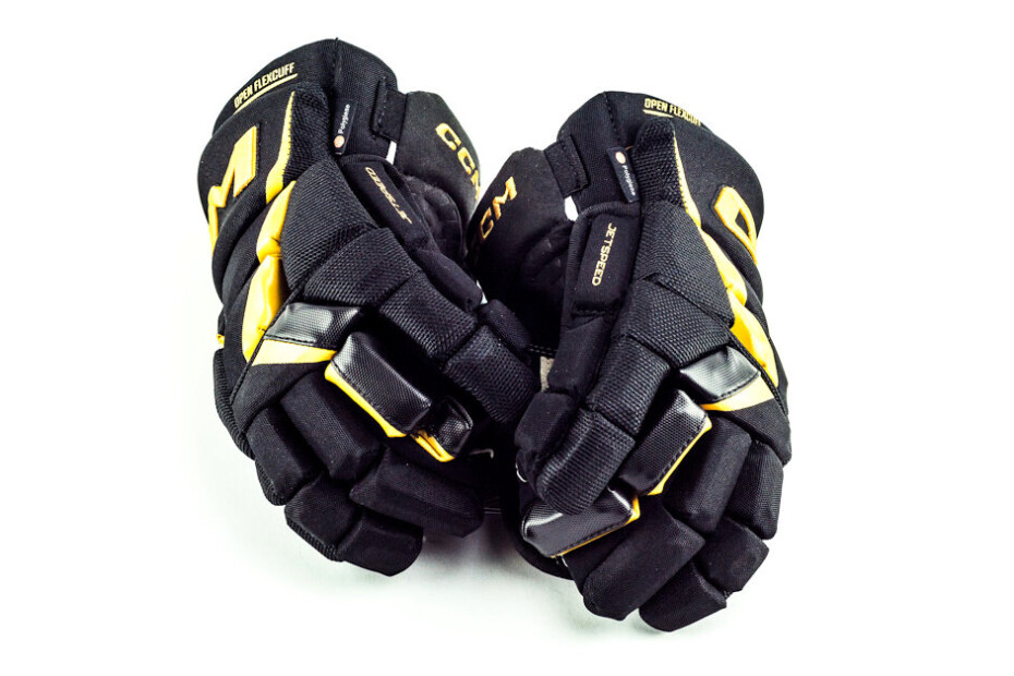 Hokejové rukavice CCM JetSpeed FT6 Pro Black/Sunflower Junior 12 palců - main (6)