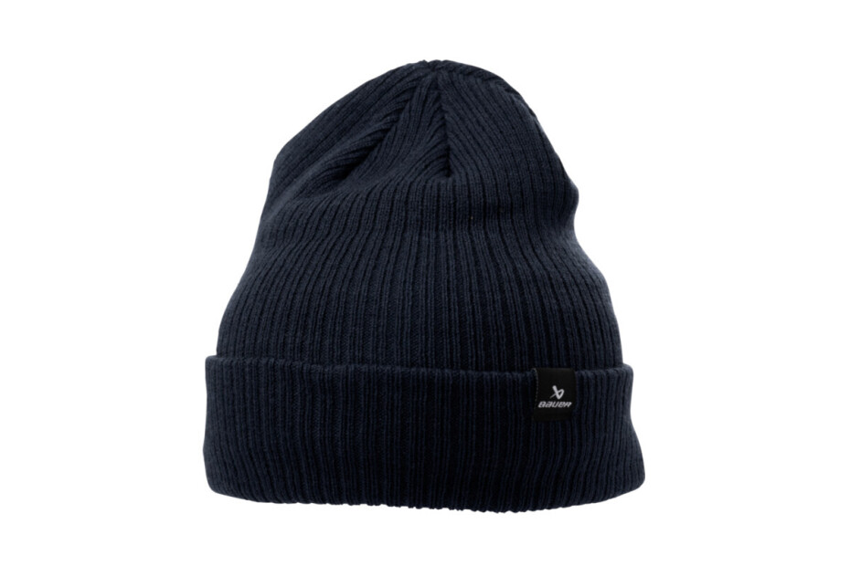 Kulich Bauer  Team Ribbed Toque Navy Senior - main (1)