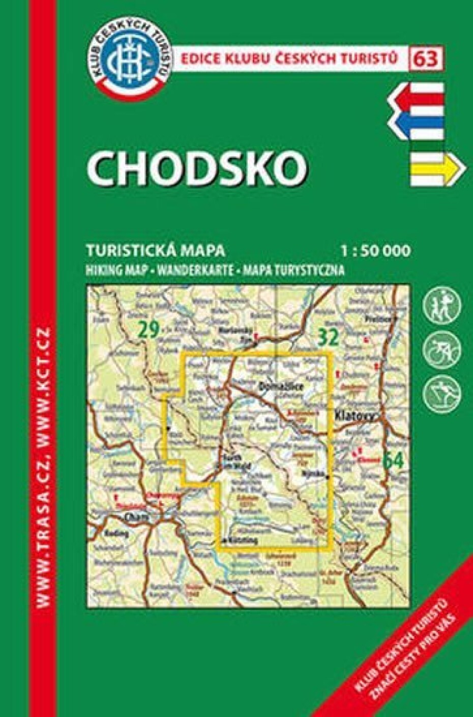Chodsko /KČT 63 1:50T Turistická mapa - main (0)