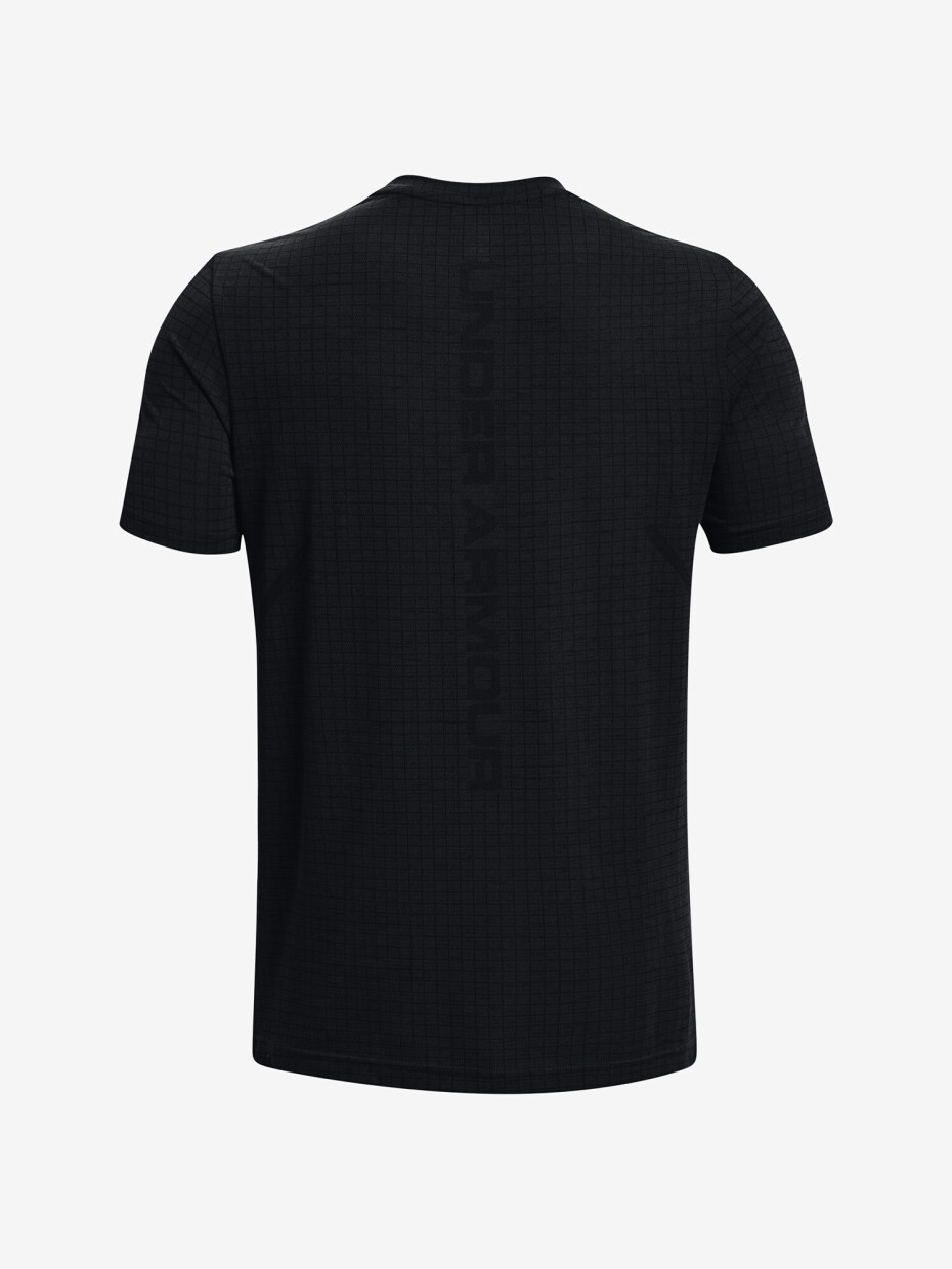 Under Armour sportovní tričko UA Seamless Grid černé - main (3)