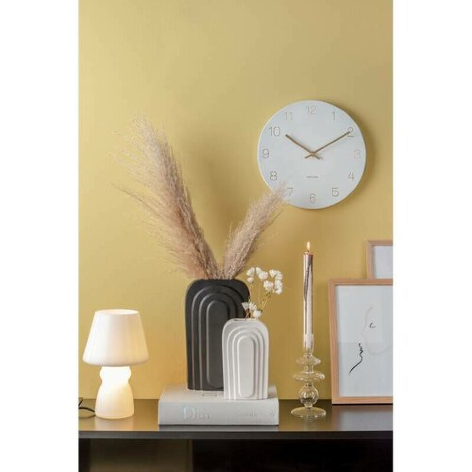 Karlsson 5788WH designové nástěnné hodiny, pr. 30 cm - main (4)