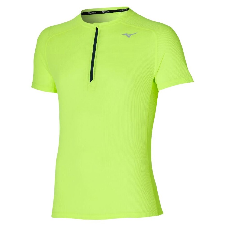 Mizuno Trail DAFHZ Tee Neolime - main (0)