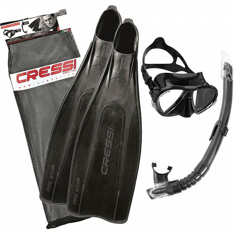 CRESSI Potápěčský set SET PRO STAR BAG - main (0)
