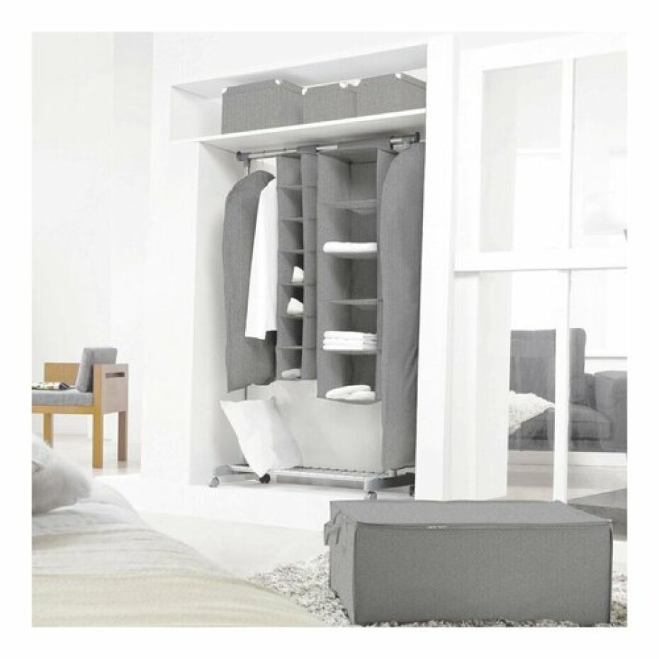 Compactor Obal na obleky a dlouhé šaty Boston, 60 x 137 cm, šedá, L - main (5)