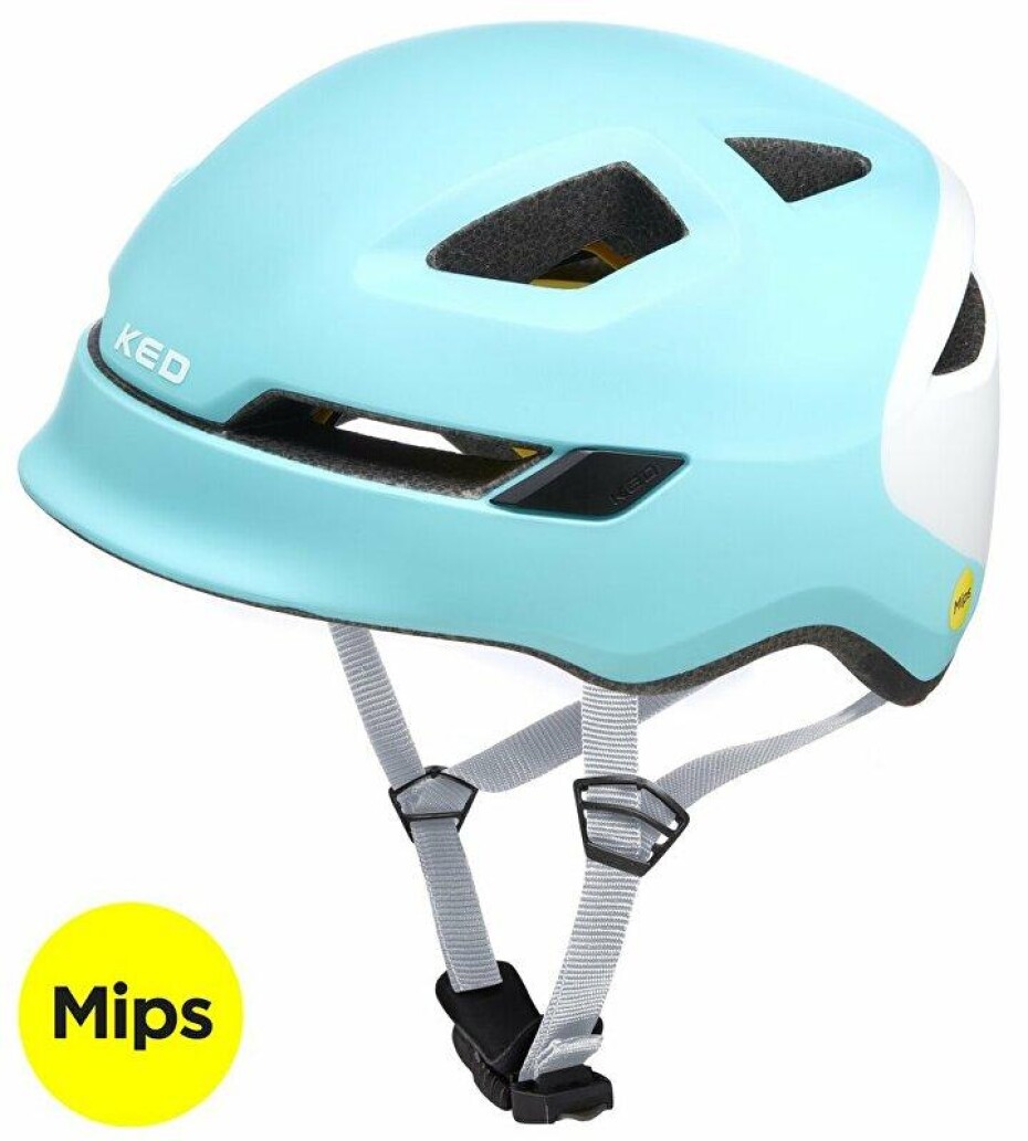 Ked Pop Mips iceblue white juniorská cyklistická přilba - main (0)