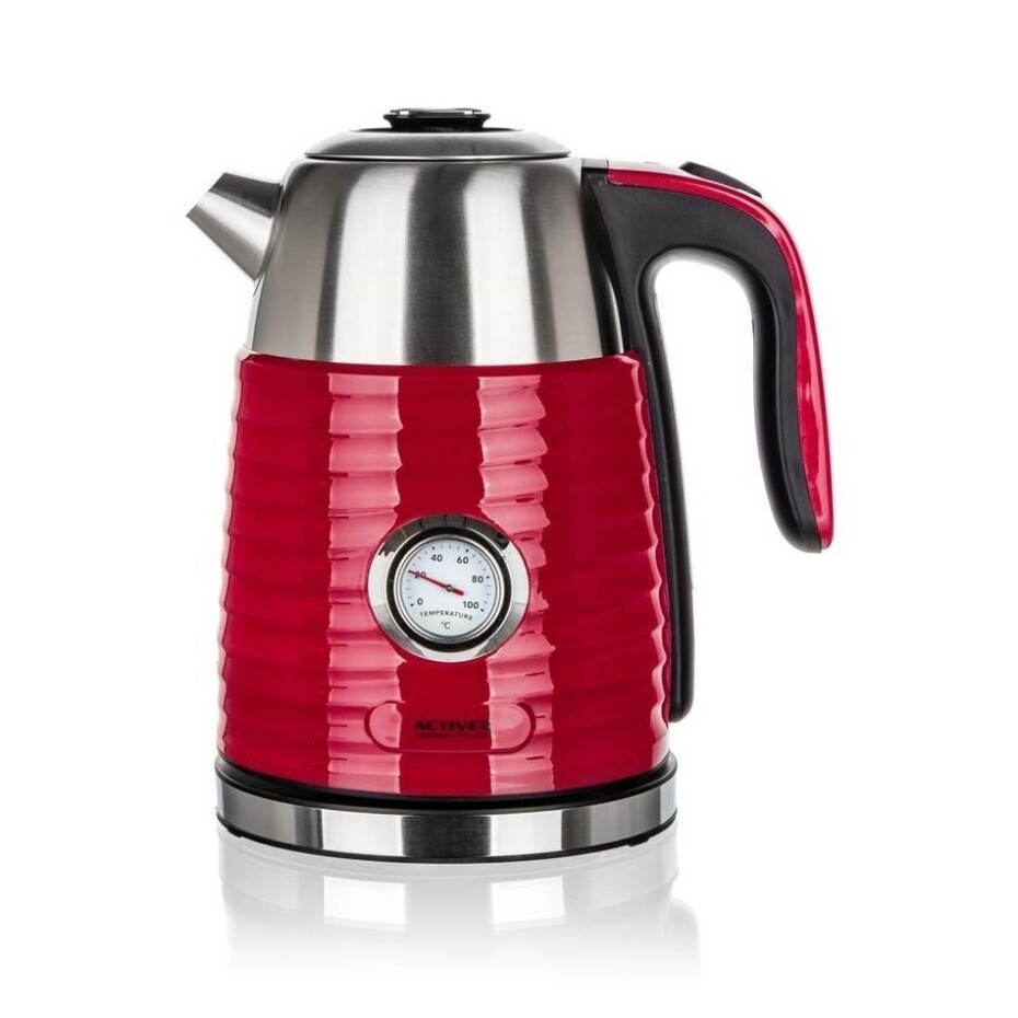 Activer Dvoustěnná rychlovarná konvice Jumper 1,7 l, červená - main (0)