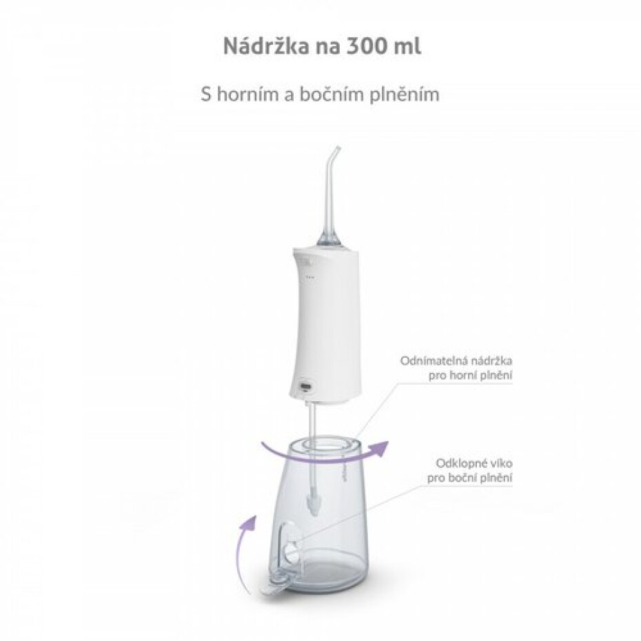 TrueLife Ústní sprcha AquaFloss Compact L100 - main (6)