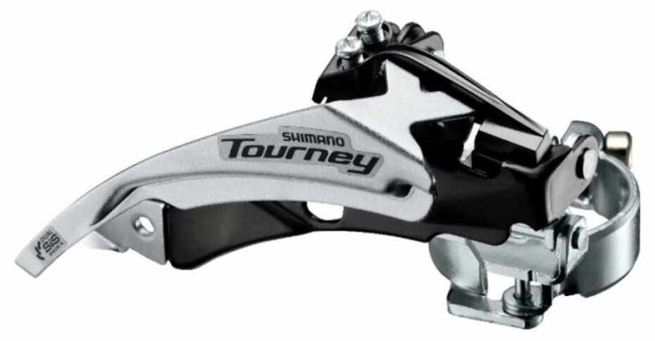 Shimano přesmykač FD-TY500TS, O 28,6-31,8-34,9mm Top Swing, Dual pull 42 zubů, pro 6/7speed v krabič - main (0)