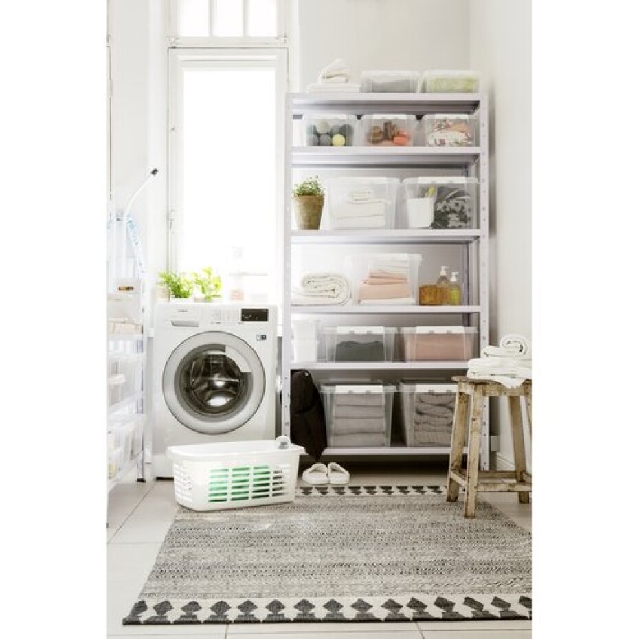 SmartStore Úložný box s bílými klipy Classic, 21 l, 21 l - main (6)