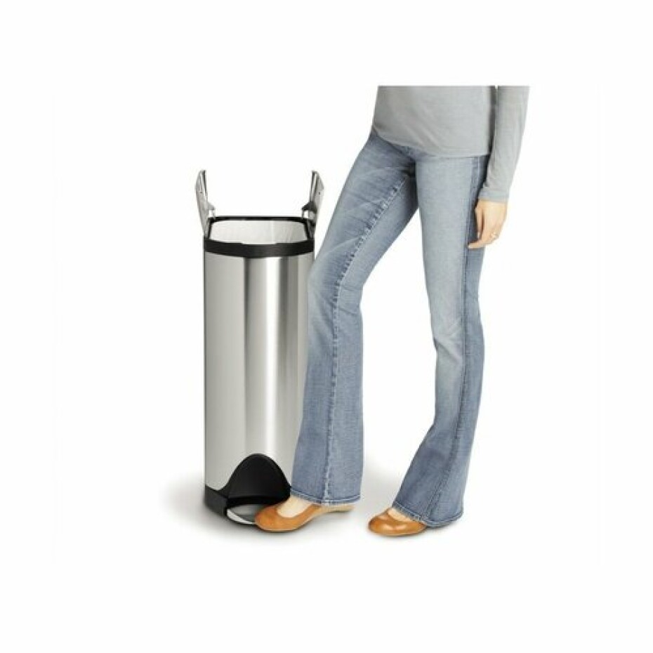 Simplehuman Pedálový odpadkový koš 45 l, nerez - main (2)