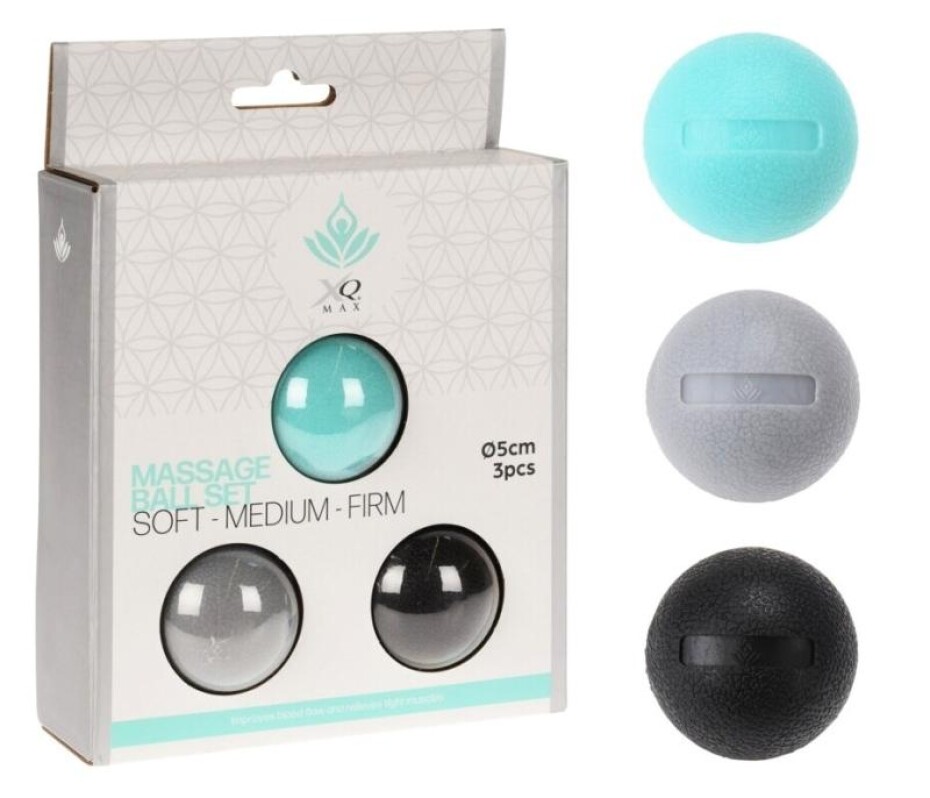 Xqmax Masážní míček sada 3 ks 5 cm XQMAX - main (0)