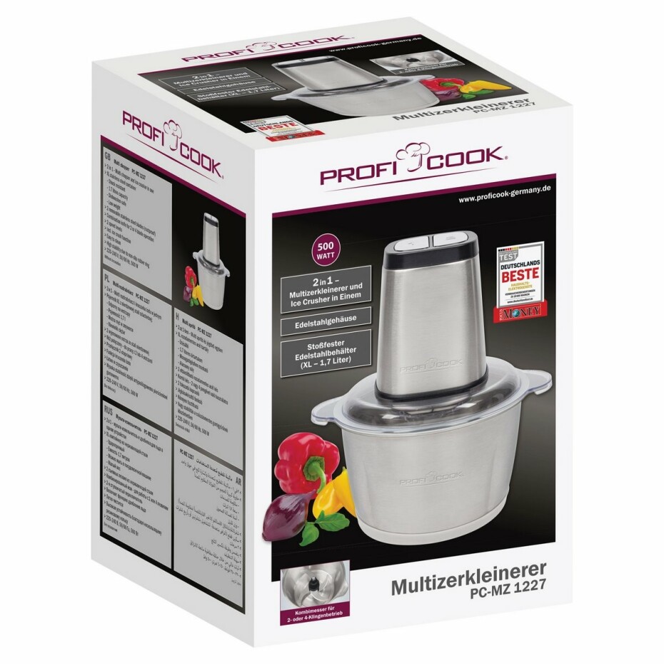 ProfiCook MZ 1227 univerzální sekáček Chopper - main (11)