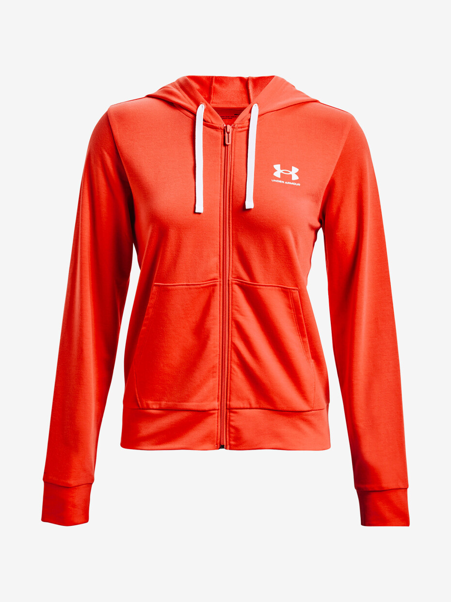 Dámská mikina Under Armour  Rival Terry FZ Hoodie-ORG M - main (4)