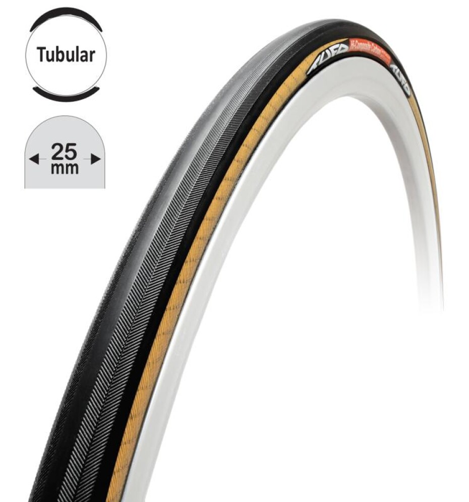 TUFO Galuska HiCC carbon 25 černo-béžová 28" /25mm - main (0)