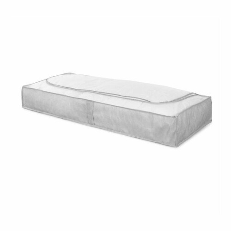 Compactor Nízký textilní úložný box Boston, 107 x 46 x 16 cm, šedá - main (0)