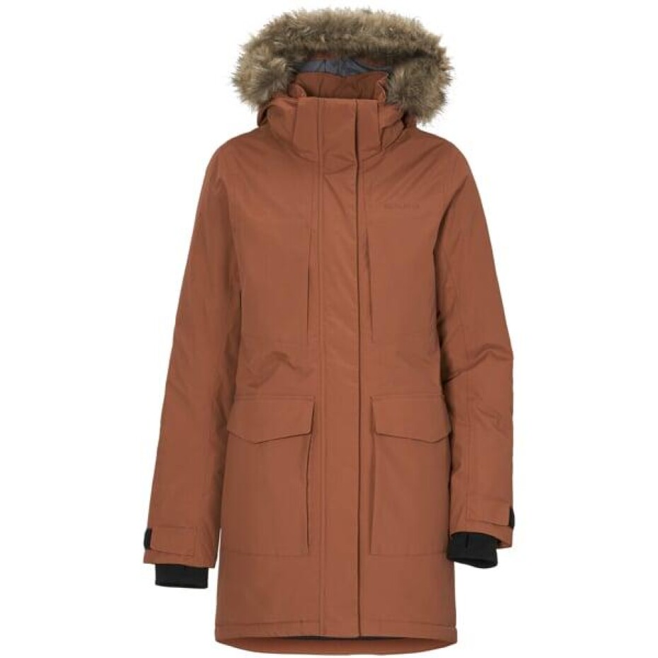 Didriksons Jamila 503931 dívčí kabát - hnědá - main (0)