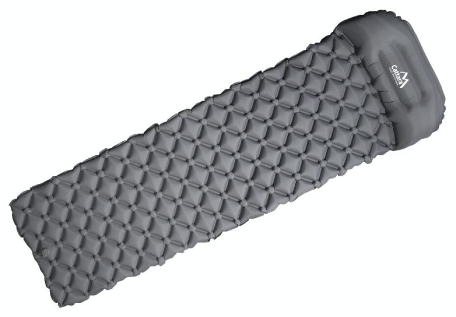 Cattara Karimatka nafukovací CRYSTAL 195x58x5cm šedá - main (0)