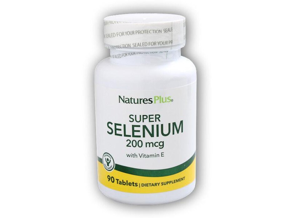 Natures Plus Super Selenium + Vitamin E 90 tablet - main (0)